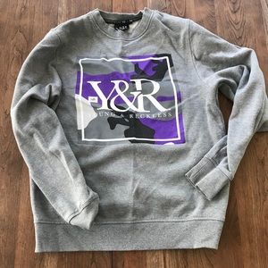 Young and reckless sweat shirt